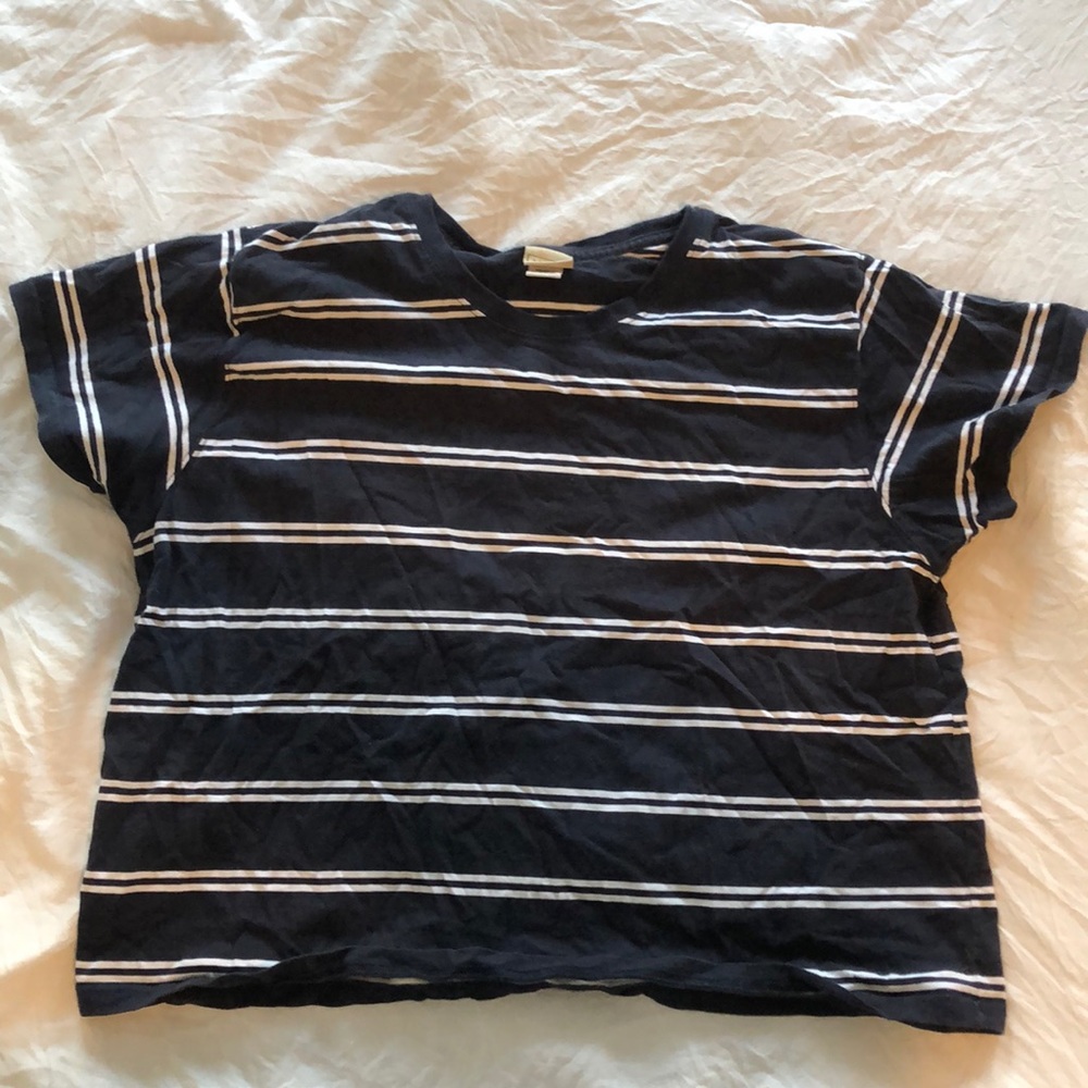 L.L. Bean striped shirt